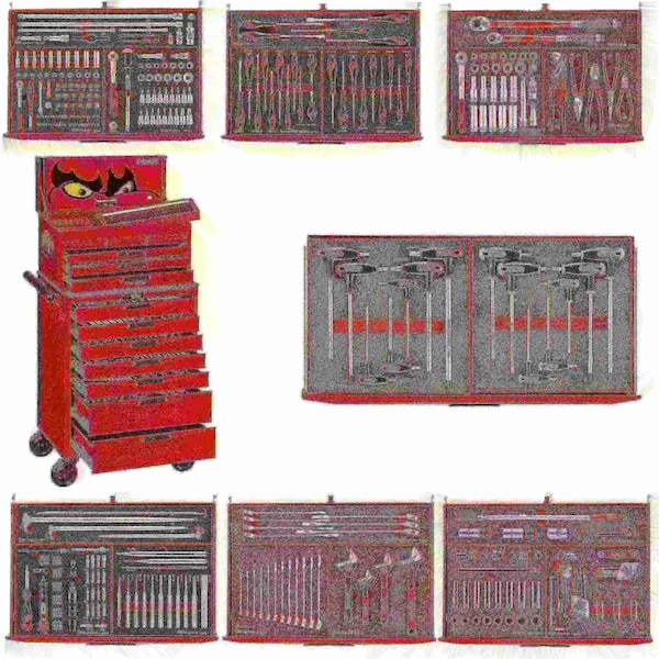 TCEMM417N 417 Piece EVA Tool Kit